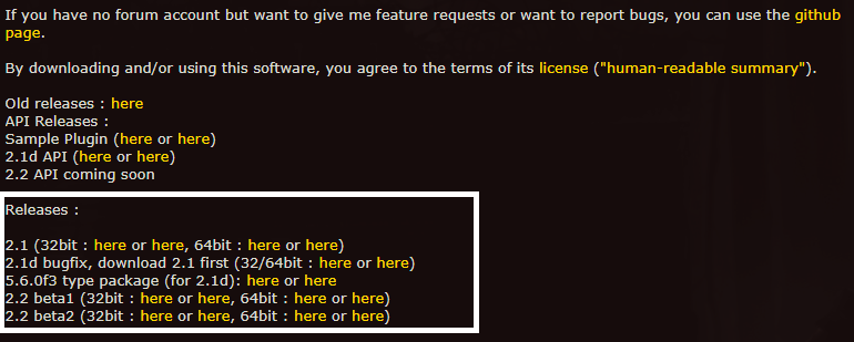 At bottom of first post in thread, in 'Releases' section, UABE download link is.